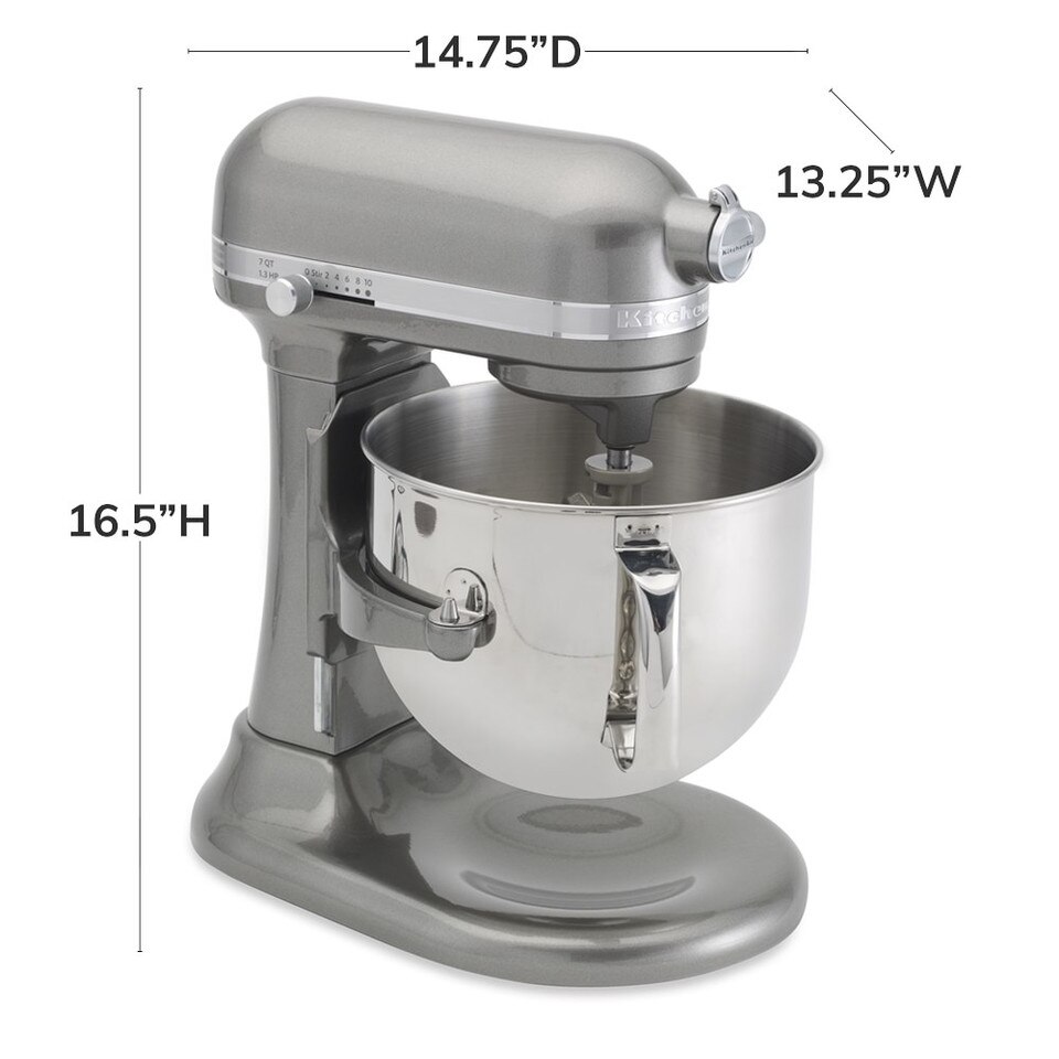 KitchenAid Pro Line® Stand Mixer, 6.9 L, Frosted Pearl Williams